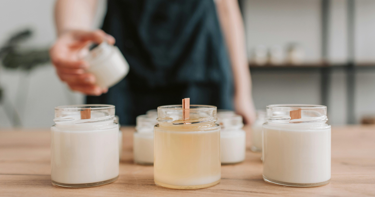 taller de creación de velas